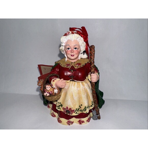 Christopher Radko Woodland Winds Nana Leaf Enchanting Friends Ornament - Picture 5 of 8